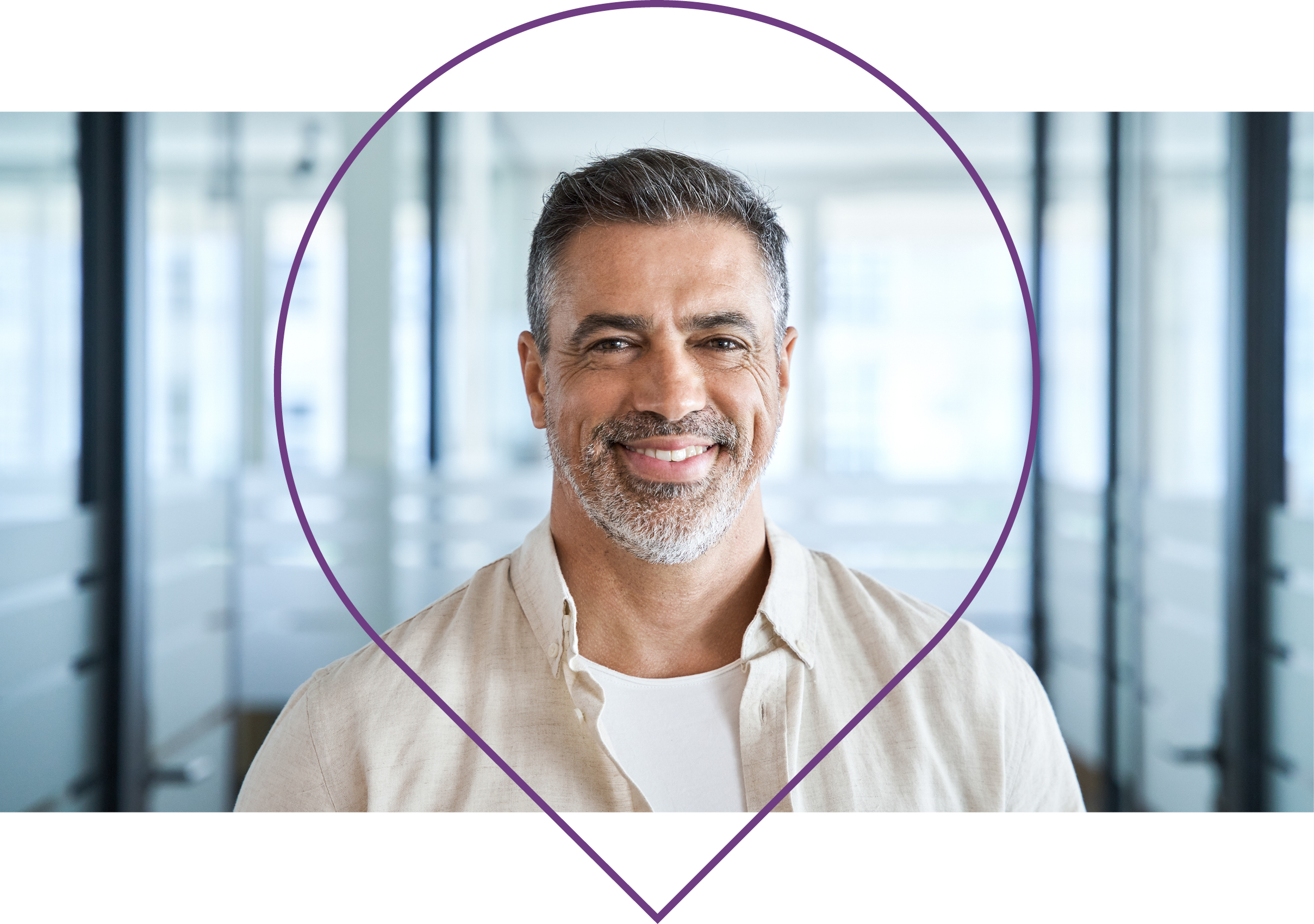 Smiling man