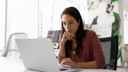 Woman On Laptop