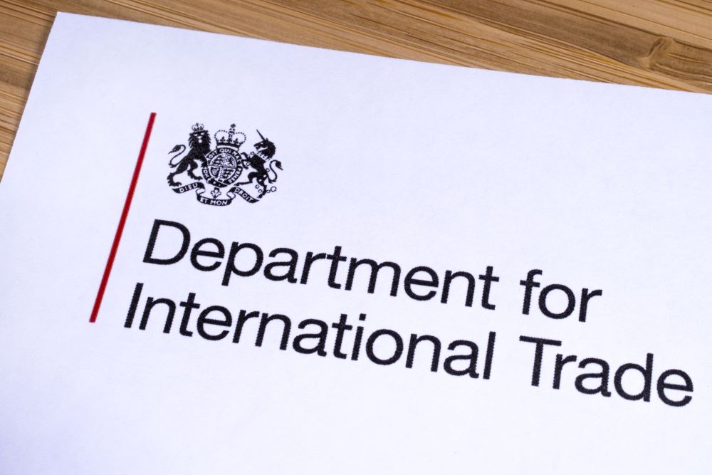 Department for International Trade logo - New head appointed 